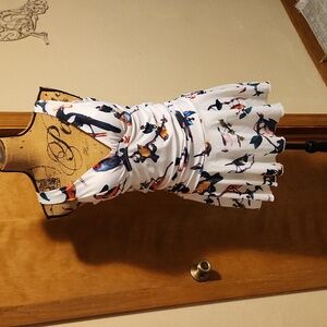 Bird Pattern Swimdress Size L